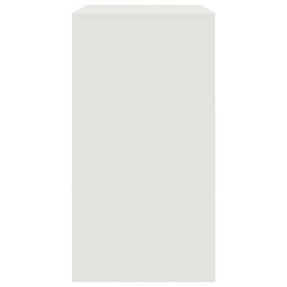 Sideboard White 67x39x73 cm Steel