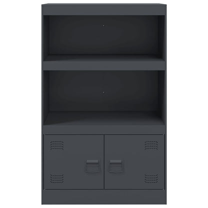Sideboard Anthracite 67x39x107 cm Steel
