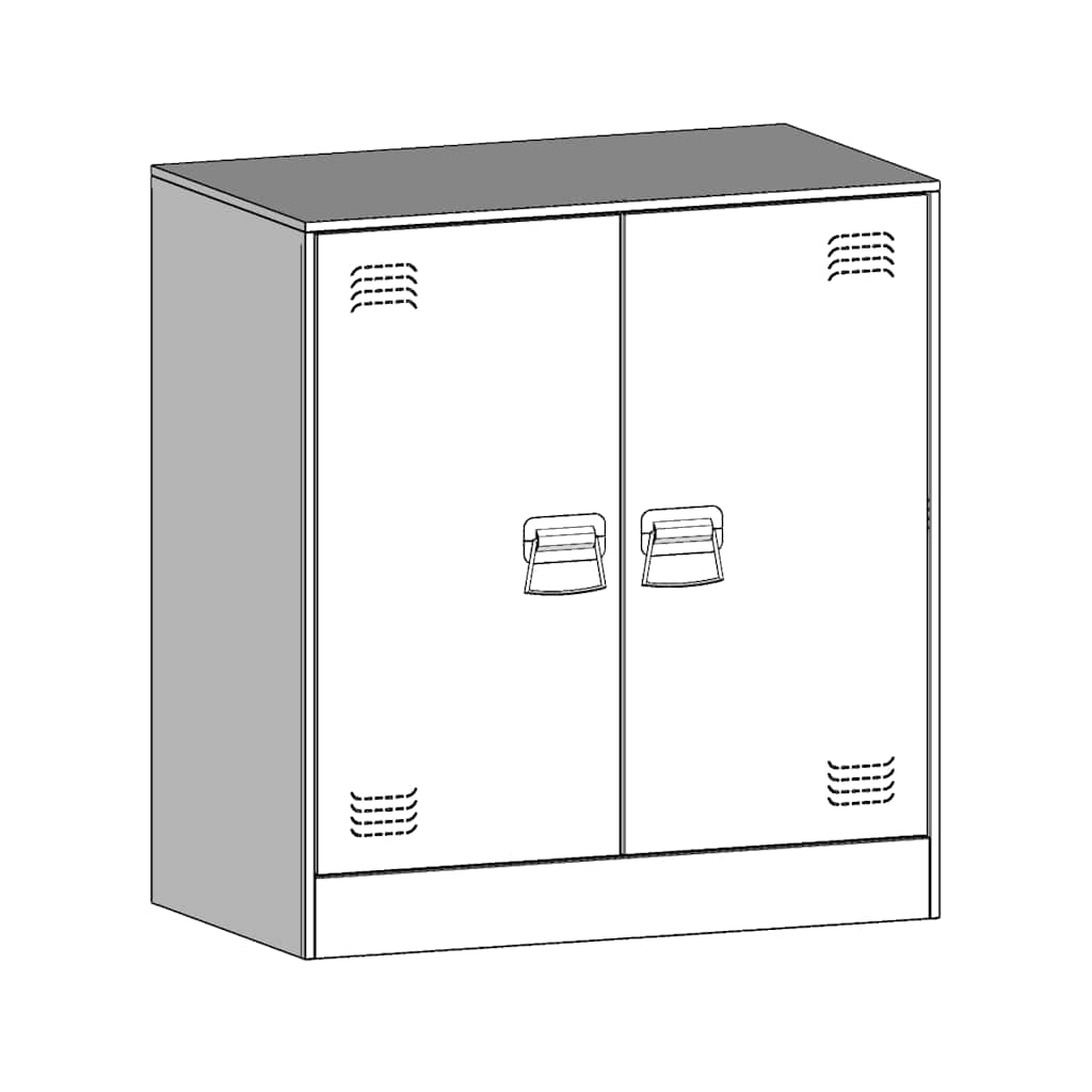 Sideboard Olive Green 67x39x73 cm Steel