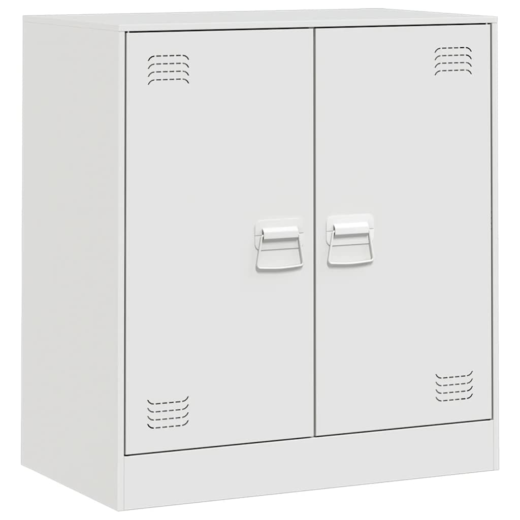 Sideboard White 67x39x73 cm Steel