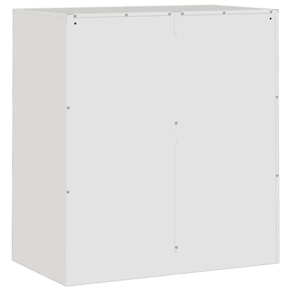 Sideboard White 67x39x73 cm Steel