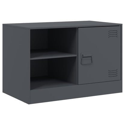 2 Piece TV Cabinet Set Anthracite 67x39x44 cm Steel