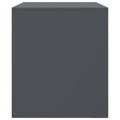 2 Piece TV Cabinet Set Anthracite 67x39x44 cm Steel