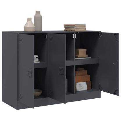 Sideboard Anthracite 99x39x73 cm Steel