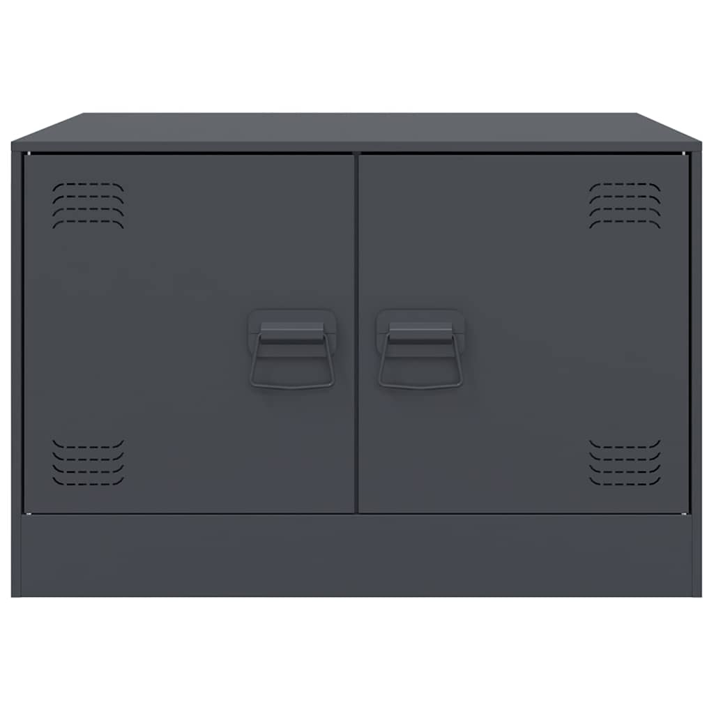 Coffee Table Anthracite 67x50x44 cm Steel