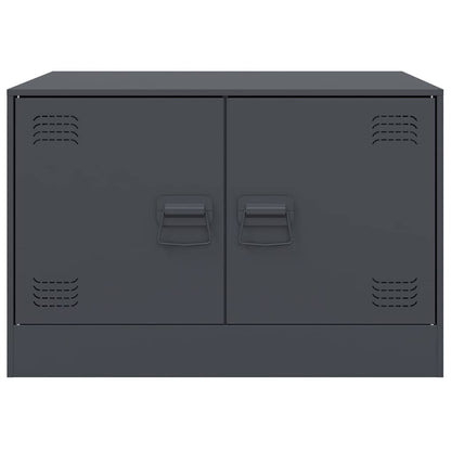 Coffee Table Anthracite 67x50x44 cm Steel