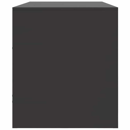 TV Cabinet Black 99x39x44 cm Steel
