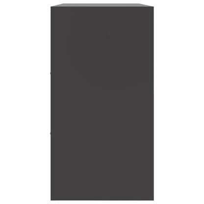 Sideboard Black 99x39x73 cm Steel