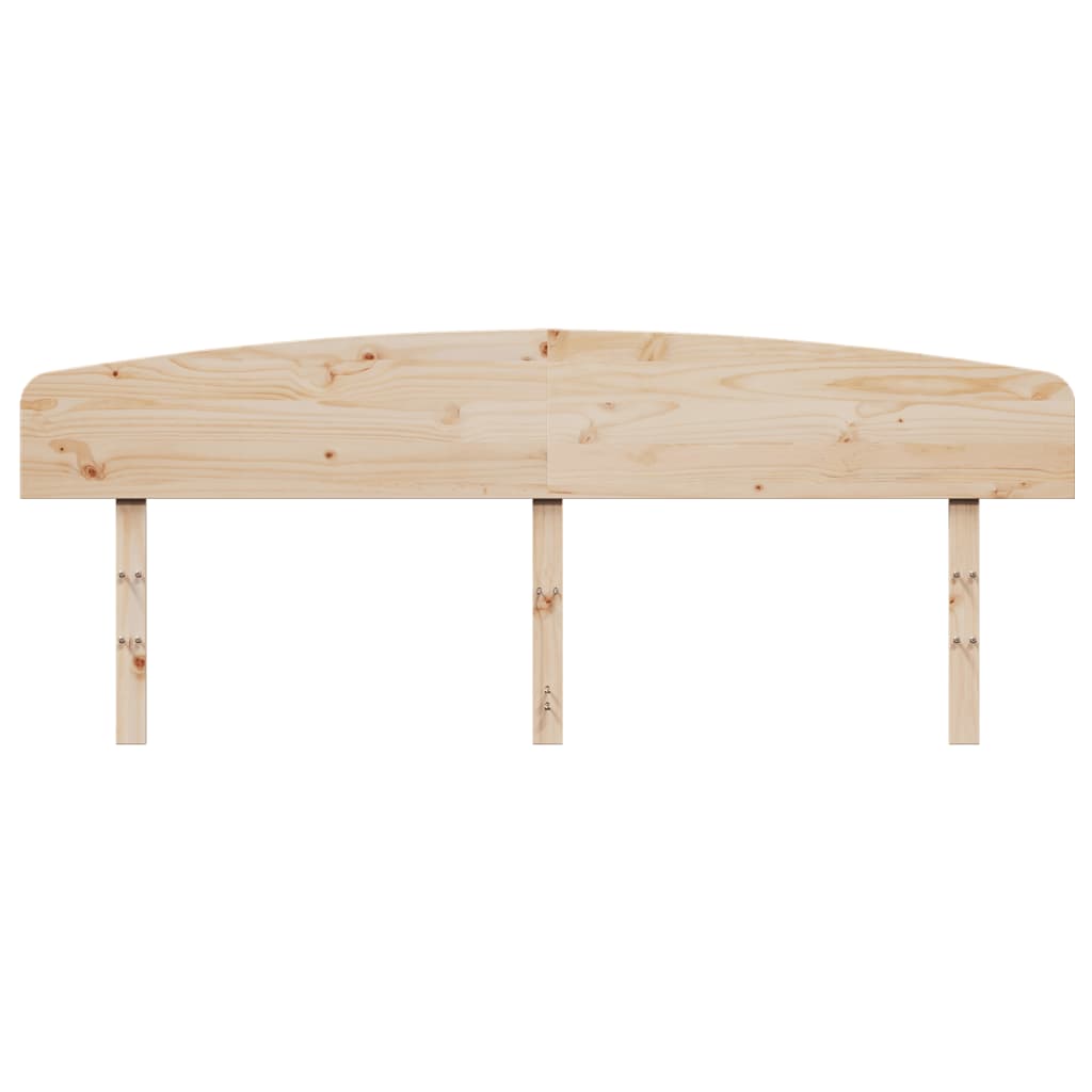 Headboard 200 cm Solid Wood Pine