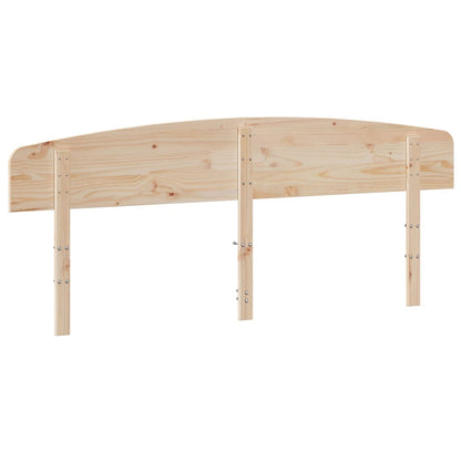 Headboard 200 cm Solid Wood Pine