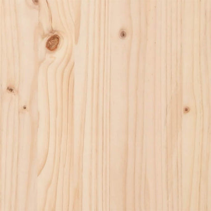 Headboard 75 cm Solid Wood Pine