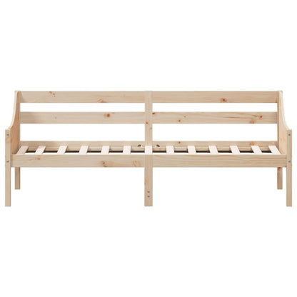 Day Bed without Mattress 90x200 cm Solid Wood Pine