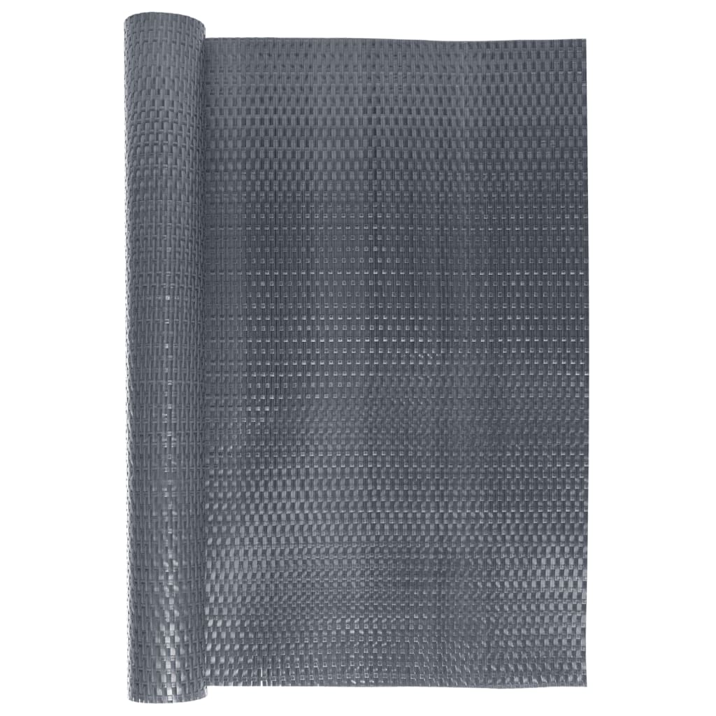 Balcony Screen Anthracite 600x90 cm Poly Rattan