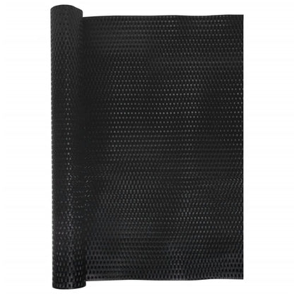 Balcony Screen Black 500x90 cm Poly Rattan