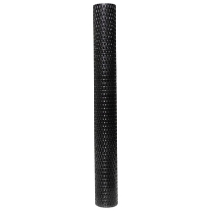 Balcony Screen Black 1000x90 cm Poly Rattan