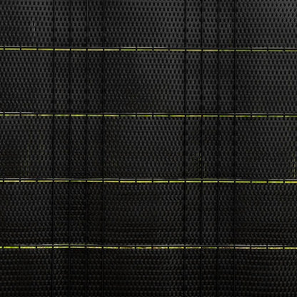 Balcony Screens 10 pcs Black 255x19 cm Poly Rattan