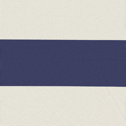 Free Standing Awning Blue and White 500x300 cm Fabric and Steel