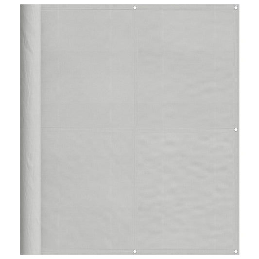 Balcony Screen Light Grey 120x300 cm 100% Polyester Oxford