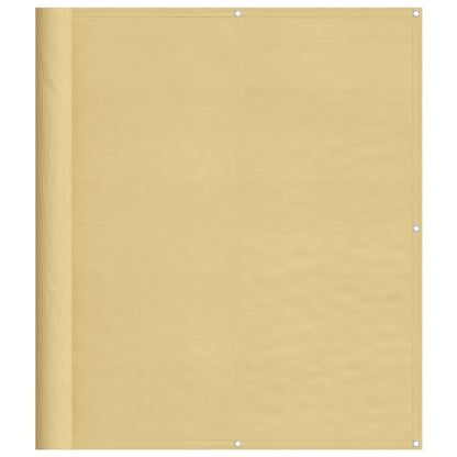 Balcony Screen Sand 120x1000 cm 100% Polyester Oxford