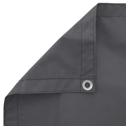 Balcony Screen Anthracite 75x800 cm 100% Polyester Oxford