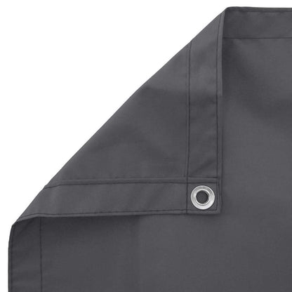 Balcony Screen Anthracite 90x800 cm 100% Polyester Oxford