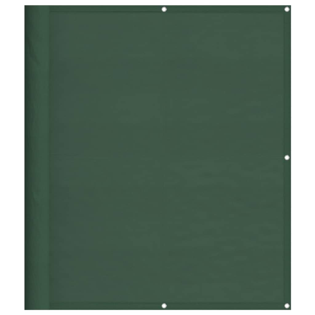 Balcony Screen Dark Green 120x1000 cm 100% Polyester Oxford