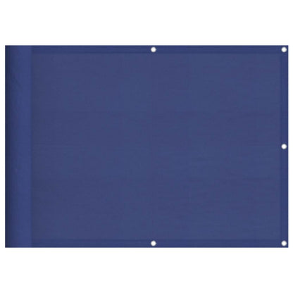 Balcony Screen Blue 75x700 cm 100% Polyester Oxford