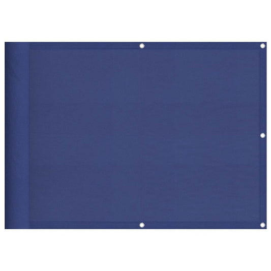 Balcony Screen Blue 75x800 cm 100% Polyester Oxford