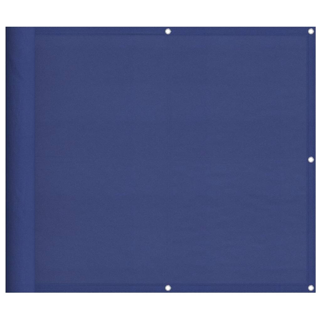 Balcony Screen Blue 90x800 cm 100% Polyester Oxford