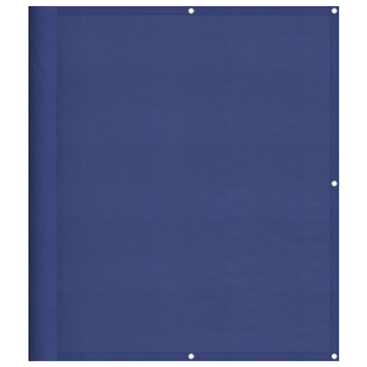 Balcony Screen Blue 120x800 cm 100% Polyester Oxford