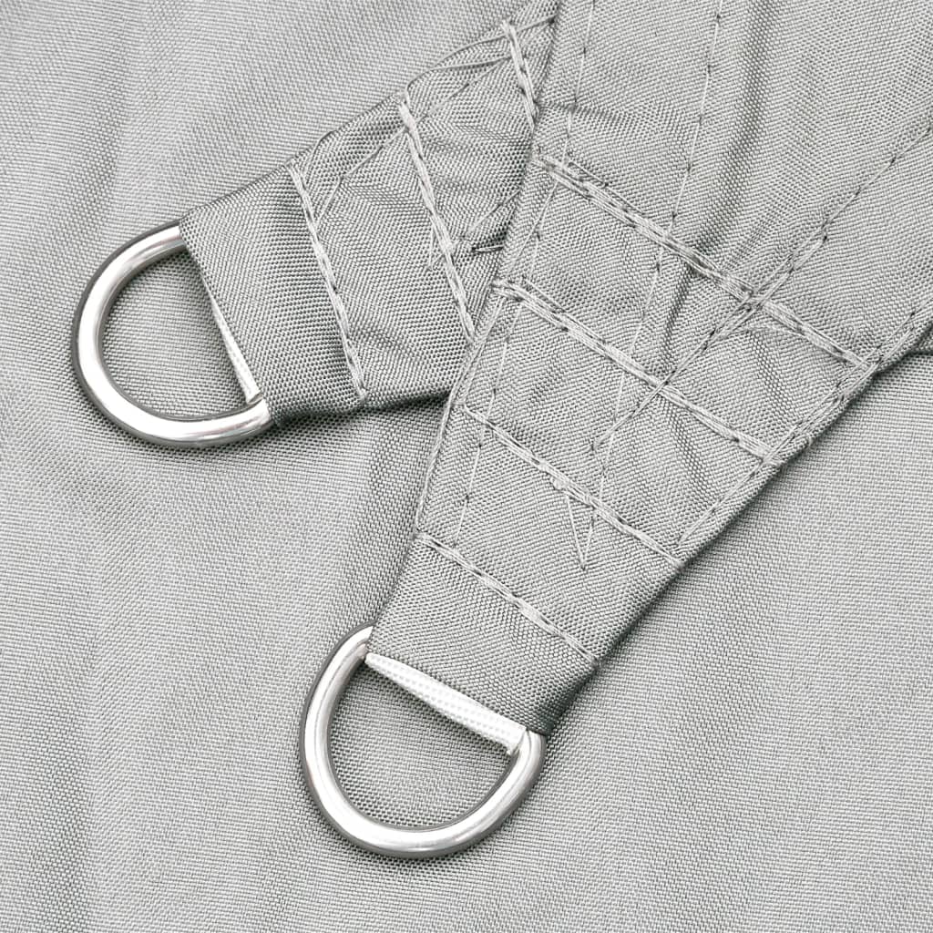 Sun Shade Sail Light Grey 4x2.5 m 100% Polyester Oxford