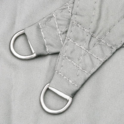 Sun Shade Sail Light Grey 5x2.5 m 100% Polyester Oxford