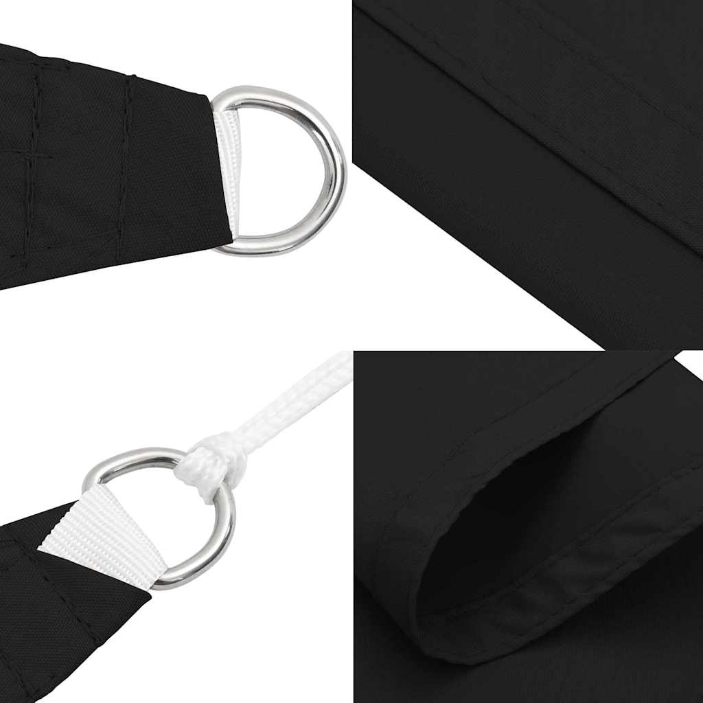 Sun Shade Sail Light Grey 3x6 m 100% Polyester Oxford