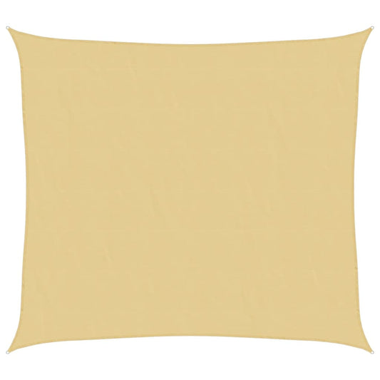 Sun Shade Sail Sand 3x2.5 m 100% Polyester Oxford