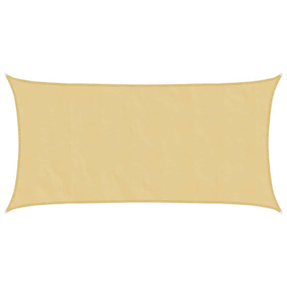 Sun Shade Sail Sand 4.5x2.5 m 100% Polyester Oxford