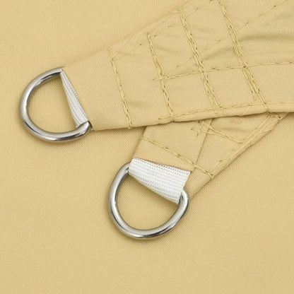 Sun Shade Sail Sand 4x3 m 100% Polyester Oxford