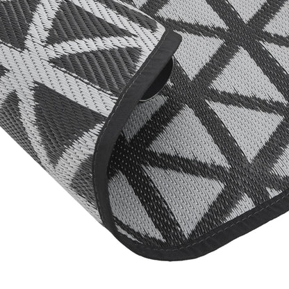 Outdoor Carpet ARAKIL Black Ø200 cm PP