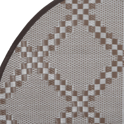 Outdoor Carpet ARAKIL Brown Ø200 cm PP