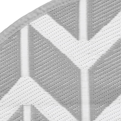 Outdoor Carpet ARAKIL Grey Ø200 cm PP