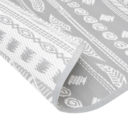 Outdoor Carpet ARAKIL Grey Ø160 cm PP