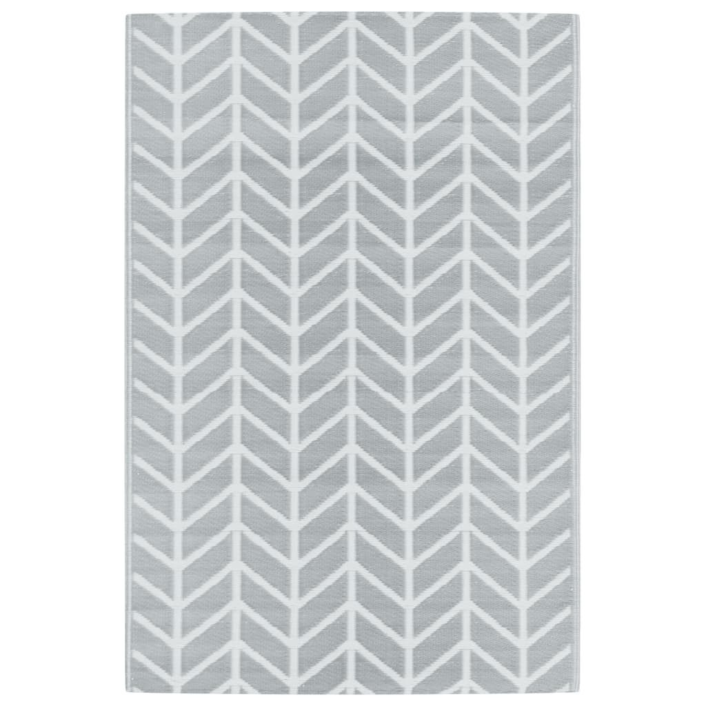 Outdoor Carpet ARAKIL Grey 120x180 cm PP