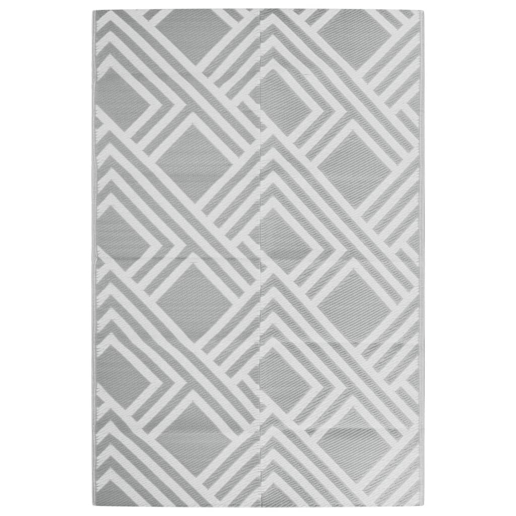Outdoor Carpet ARAKIL Grey 120x180 cm PP