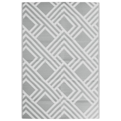 Outdoor Carpet ARAKIL Grey 120x180 cm PP