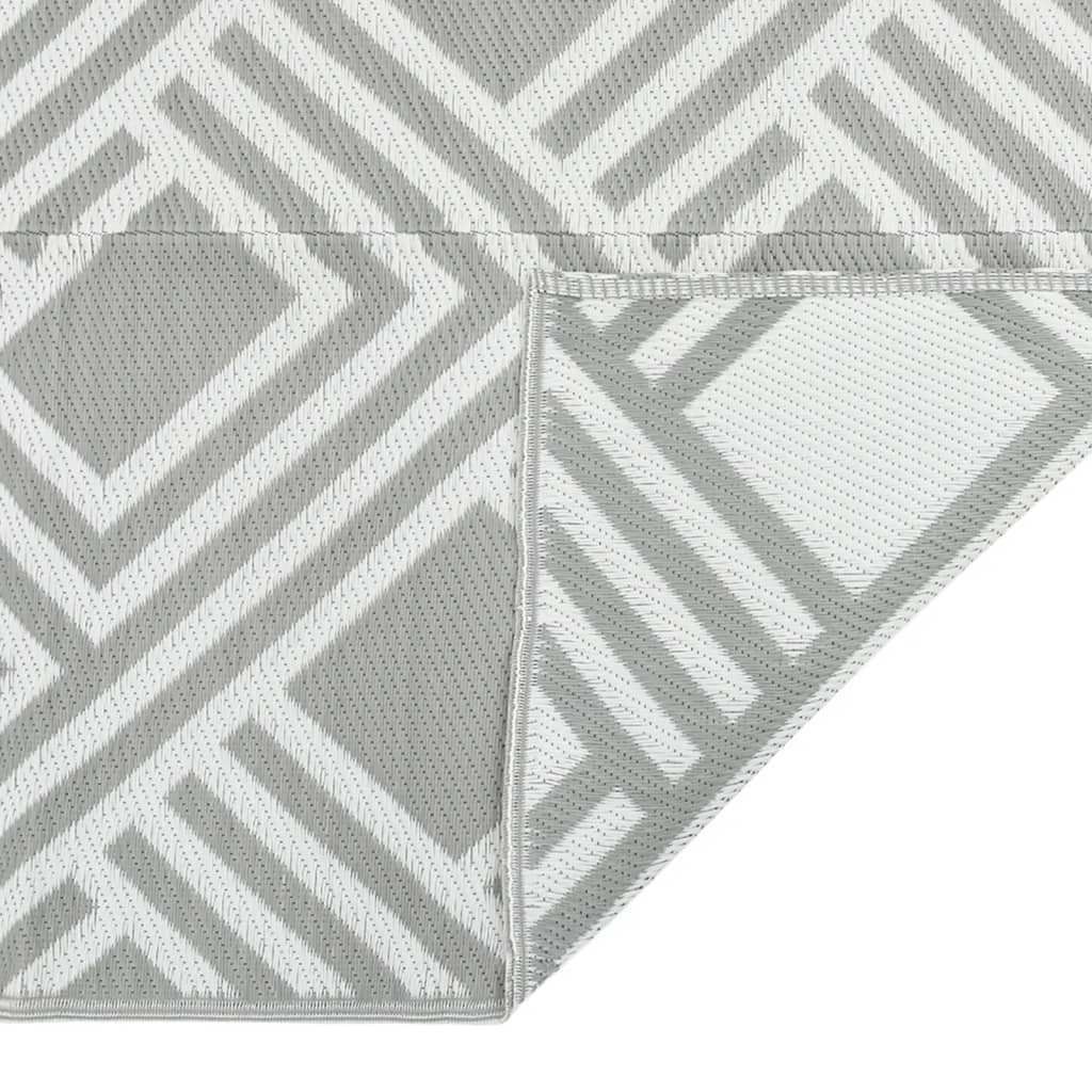 Outdoor Carpet ARAKIL Grey 120x180 cm PP