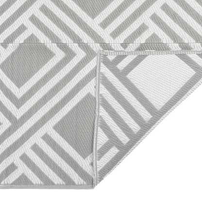 Outdoor Carpet ARAKIL Grey 120x180 cm PP