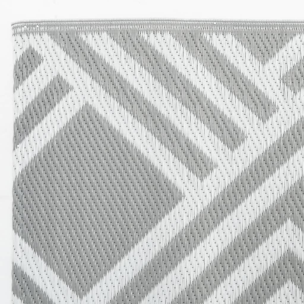 Outdoor Carpet ARAKIL Grey 120x180 cm PP