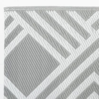 Outdoor Carpet ARAKIL Grey 120x180 cm PP