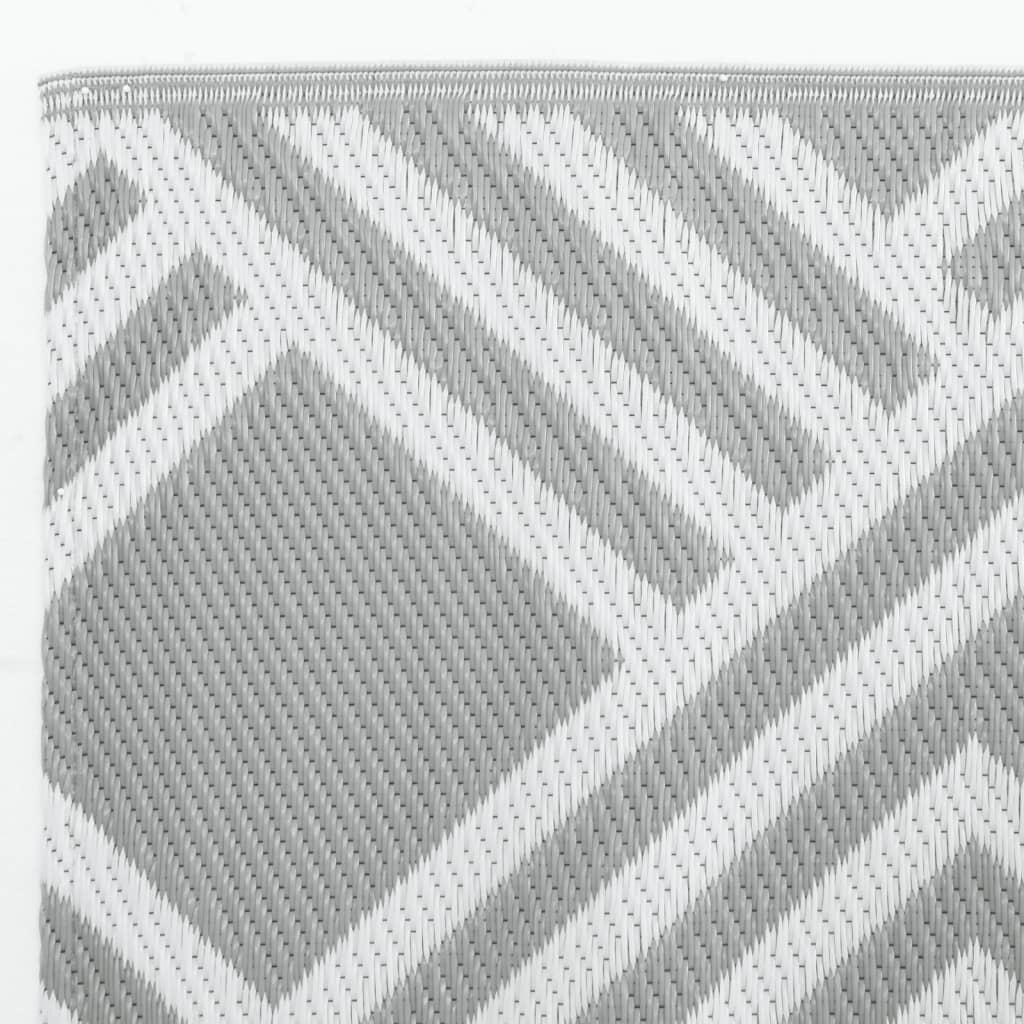 Outdoor Carpet ARAKIL Grey 190x290 cm PP