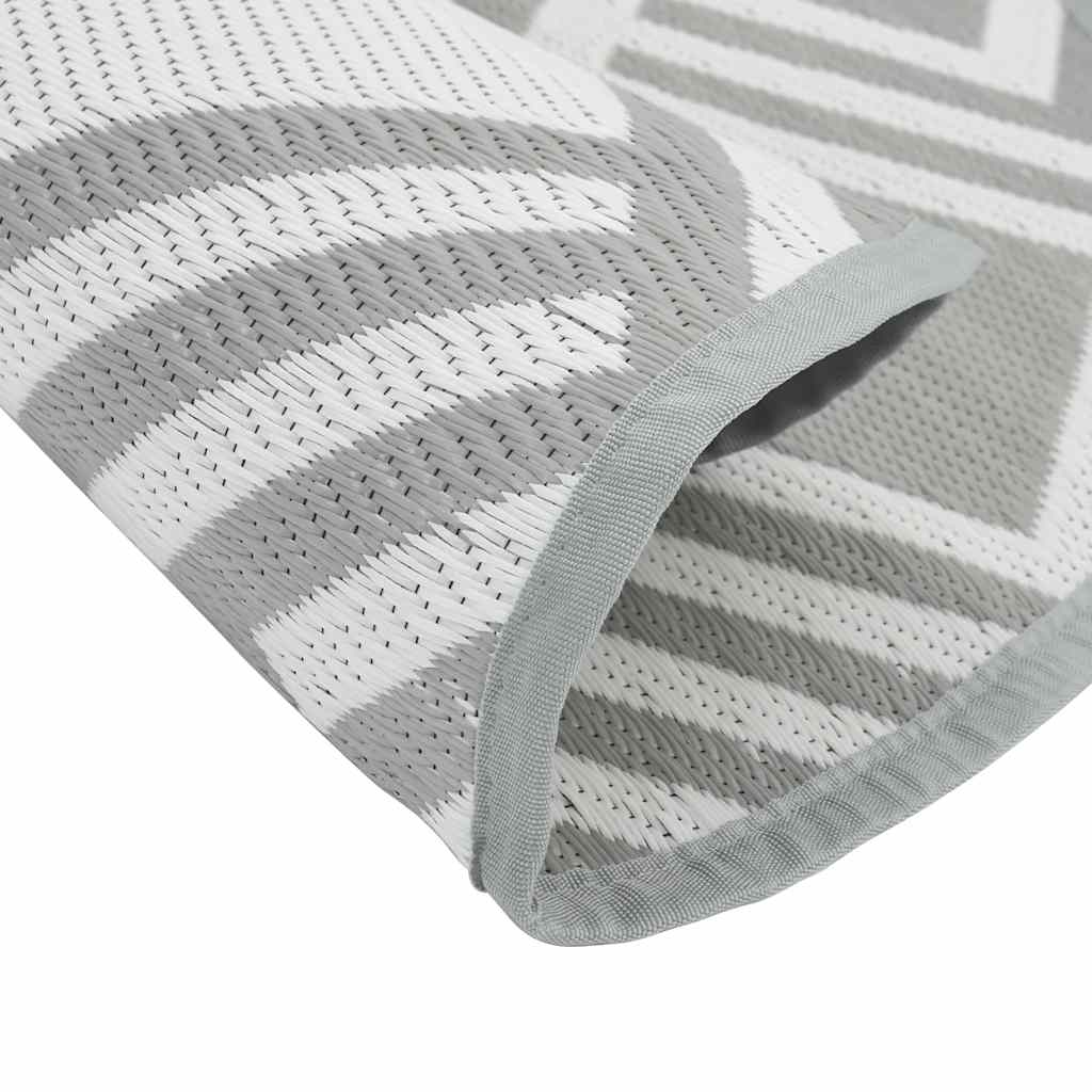 Outdoor Carpet ARAKIL Grey Ø120 cm PP