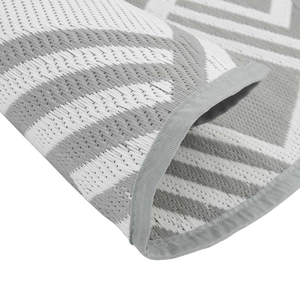 Outdoor Carpet ARAKIL Grey Ø160 cm PP